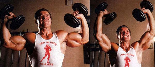Жим Ларрі Скотта – нестандартне вправа для величезних плечей