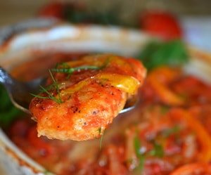 Риба з овочами в духовці – покроковий рецепт з фото