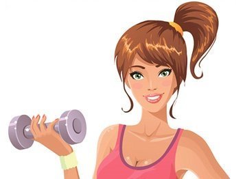 Вправи з гантелями для жінок для схуднення