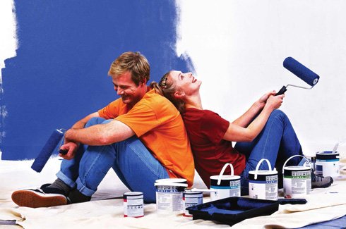 Як розфарбувати стіни?
