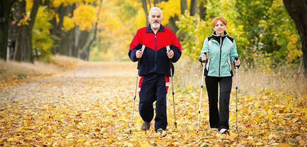 Скандинавська ходьба з палицями користь і шкоду для людей похилого віку, дітей, схуднення