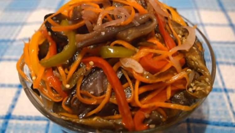 Баклажани по корейськи – найсмачніший рецепт швидкого приготування