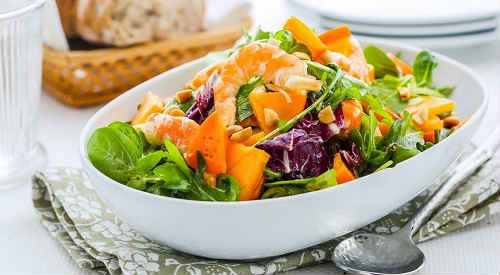 Салат з хурмою — рецепти 9 самих смачних рецептів