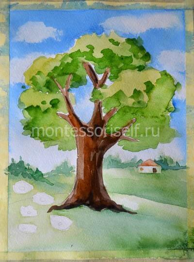 Як намалювати дерево