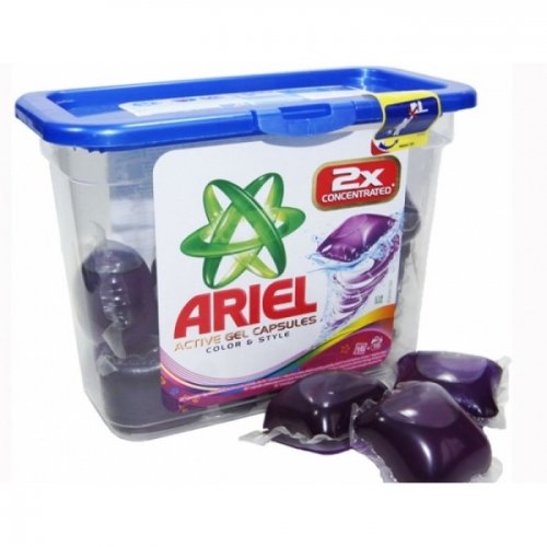 Як використовувати капсули для прання Аріель?