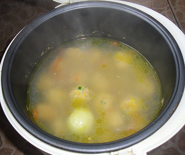 Суп в мультиварці курячий: рецепт приготування