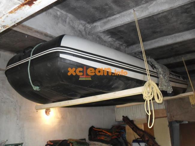 Особливості правильного зберігання човни ПВХ взимку в гаражі