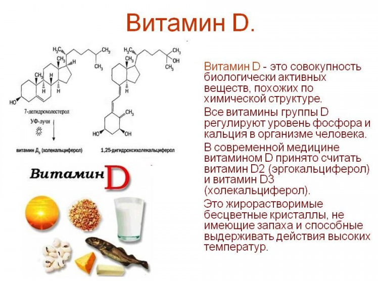 Вітамін D або Д: в яких продуктах міститься норма, симптоми нестачу і передозування вітаміну D