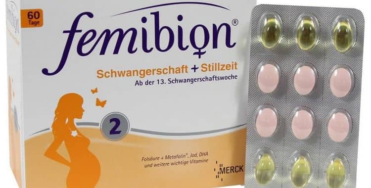 Фемибион 2 — вітаміни для вагітних
