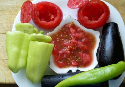 Долма з овочів з азербайджанською домашній рецепт з фото покроково