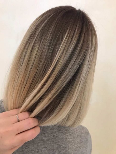 Модні і трендові кольори волосся в 2019 році: мелірування, колорування на середні, короткі та довгі волосся + ФОТО 165