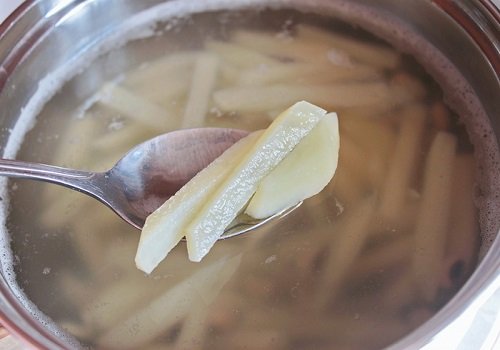 Суп з грибами фрикадельками і квасолею покроковий рецепт з фото