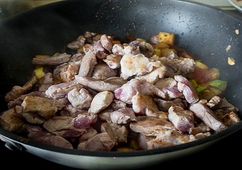 Рягу зі свинини з баклажанами і кабачками смачний домашній рецепт з фото