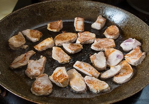 Рягу зі свинини з баклажанами і кабачками смачний домашній рецепт з фото