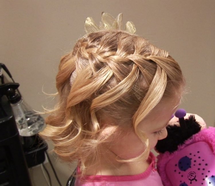 Красиві зачіски для дівчаток на випускний в школу, дитячий сад на довгі, короткі, середні волосся + 270 ФОТО