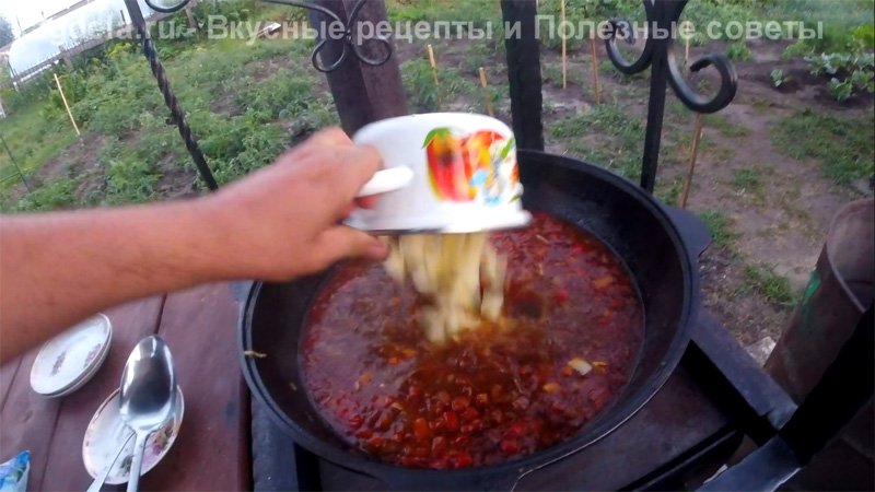 Лагман по узбецьки класичний рецепт приготування