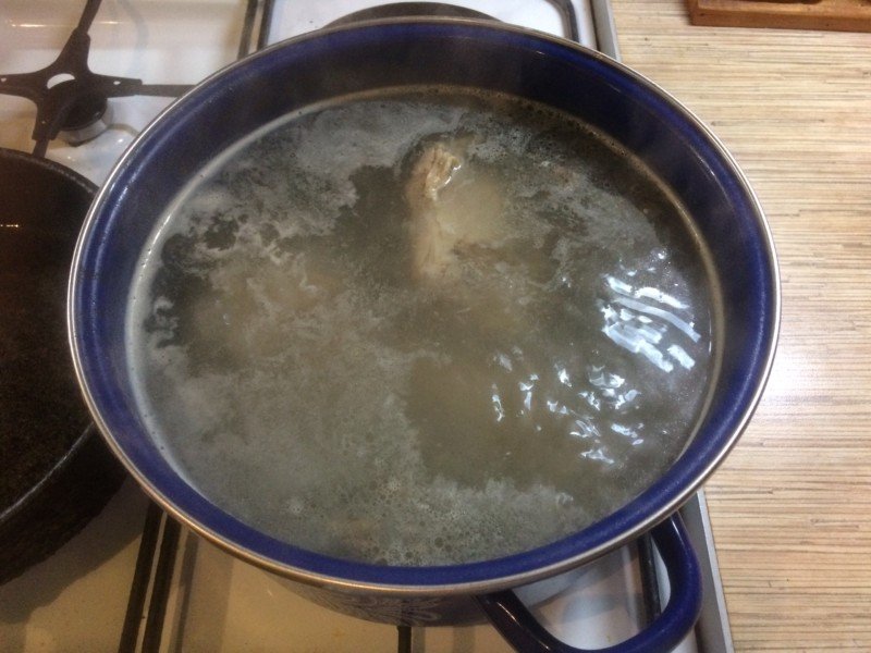 Суп харчо з картоплею і рисом