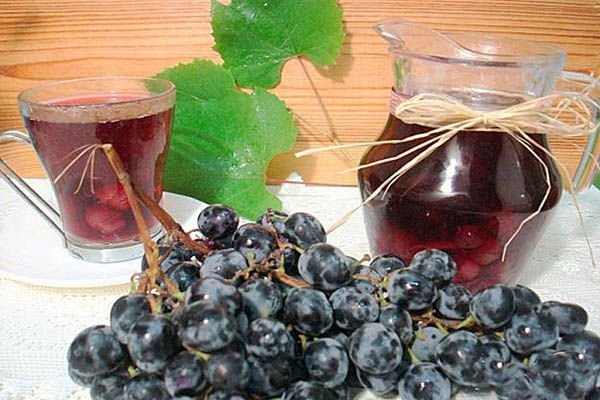 Компот з винограду на зиму: найкращі рецепти приготування