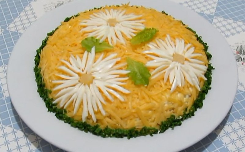 Салати з куркою і ананасами — 7 класичних покрокових рецептів з фото