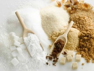 Калорійність цукру різних видів