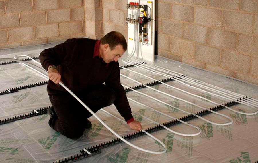 Як покласти тепла підлога під плитку водяній своїми руками: схема і технологія монтажу водяної теплої підлоги під плитку