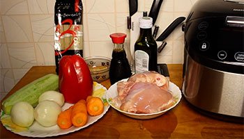 Фунчоза з куркою і овочами — 9 смачних покрокових рецептів приготування