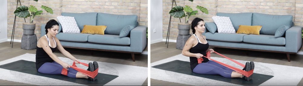 Вправи з резинкою для сідниць, ніг, рук, спини і преса: комлпекс для тренування з гумою завжди тіла в домашніх умовах WomFit