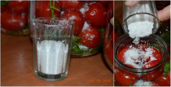 Мариновані помідори на зиму в 3 літрових банках: мамин перевірений рецепт