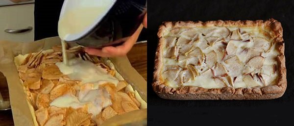 Цветаевский яблучний пиріг, покроковий рецепт з фото