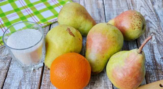 Варення з груш з апельсином – покроковий рецепт