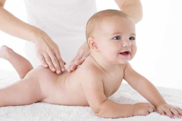 Щоденний масаж для дітей від 1 до 3 місяців