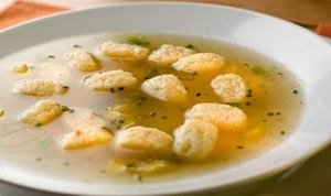 Смачний суп з галушками – покроковий рецепт з фото
