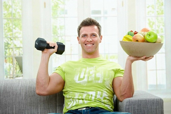 Як скинути живіт чоловікові в домашніх умовах:дієта + вправи