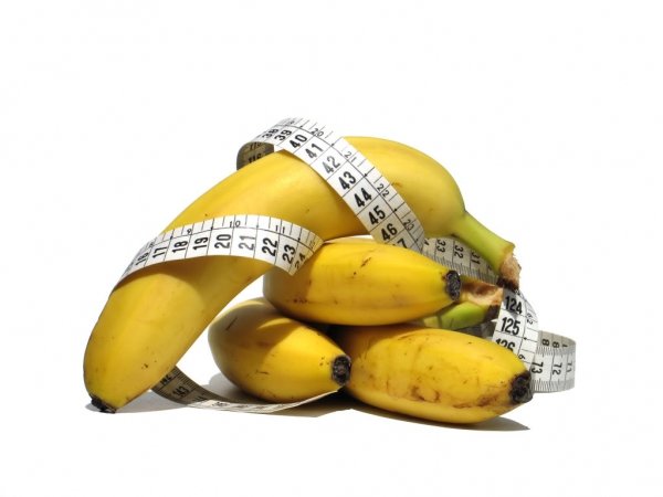 Скільки калорій в одному банані?