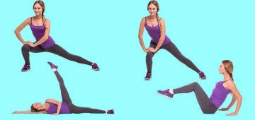 Вправи для схуднення ніг і стегон