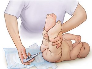 Як виміряти температуру новонародженому?