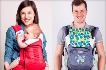 Переваги ерго рюкзак для немовлят