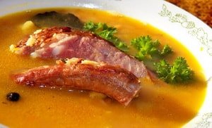 Калорійність горохового супу і користь або шкоду для схуднення