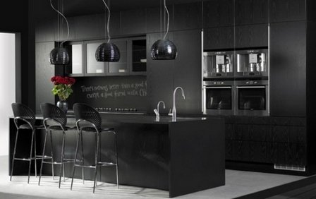 Кухня в чорному кольорі