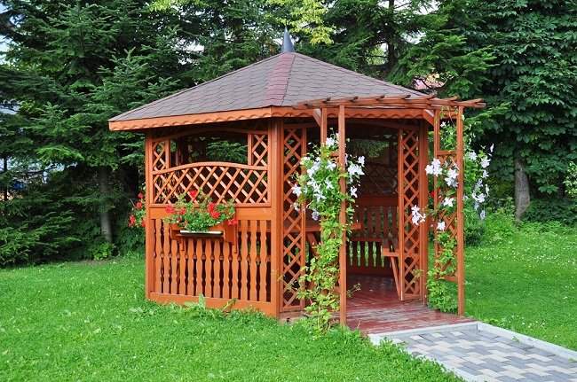 Альтанки на дачі своїми руками інструкція фото та споруди