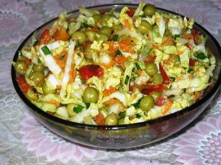 Салат з пекінської капусти | Смачні рецепти