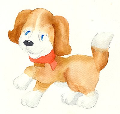 Як намалювати собаку олівцем і фарбами: поетапно для дітей