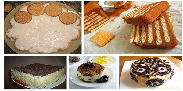 Торти з печива — 5 кращих рецептів