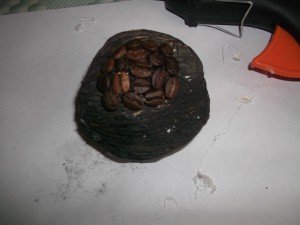Топіари з кавових зерен «Сонячний настрій»