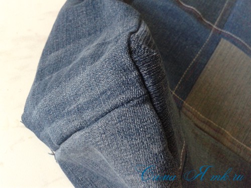 Річна стильна сумка зі старих джинсів своїми руками: викрійка і опис