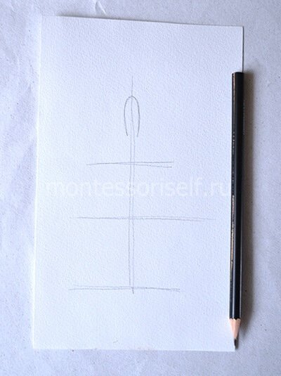 Як намалювати ялинку поетапно олівцем і фарбами