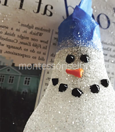 Сніговик з лампочки своїми руками майстер клас