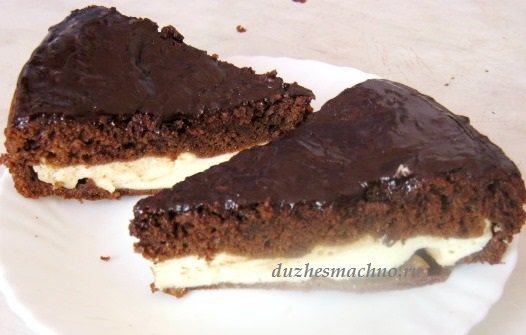 Шоколадно сирний торт Брауні | Смачні рецепти