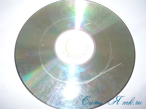 Підхоплення для штор з старих CD дисків і шпагату своїми руками