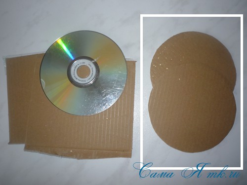 Підставочки під гаряче з CD дисків